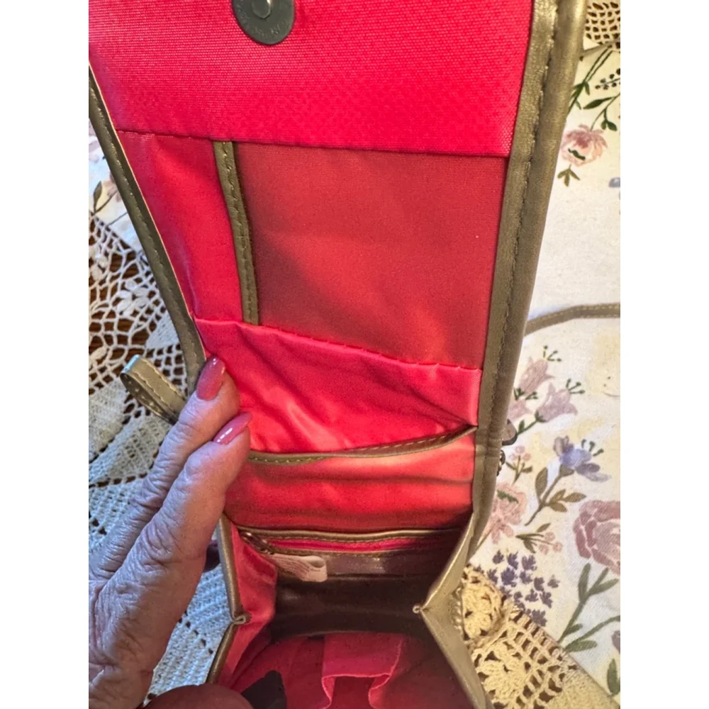 Travelon Small Gold Crossbody Bag